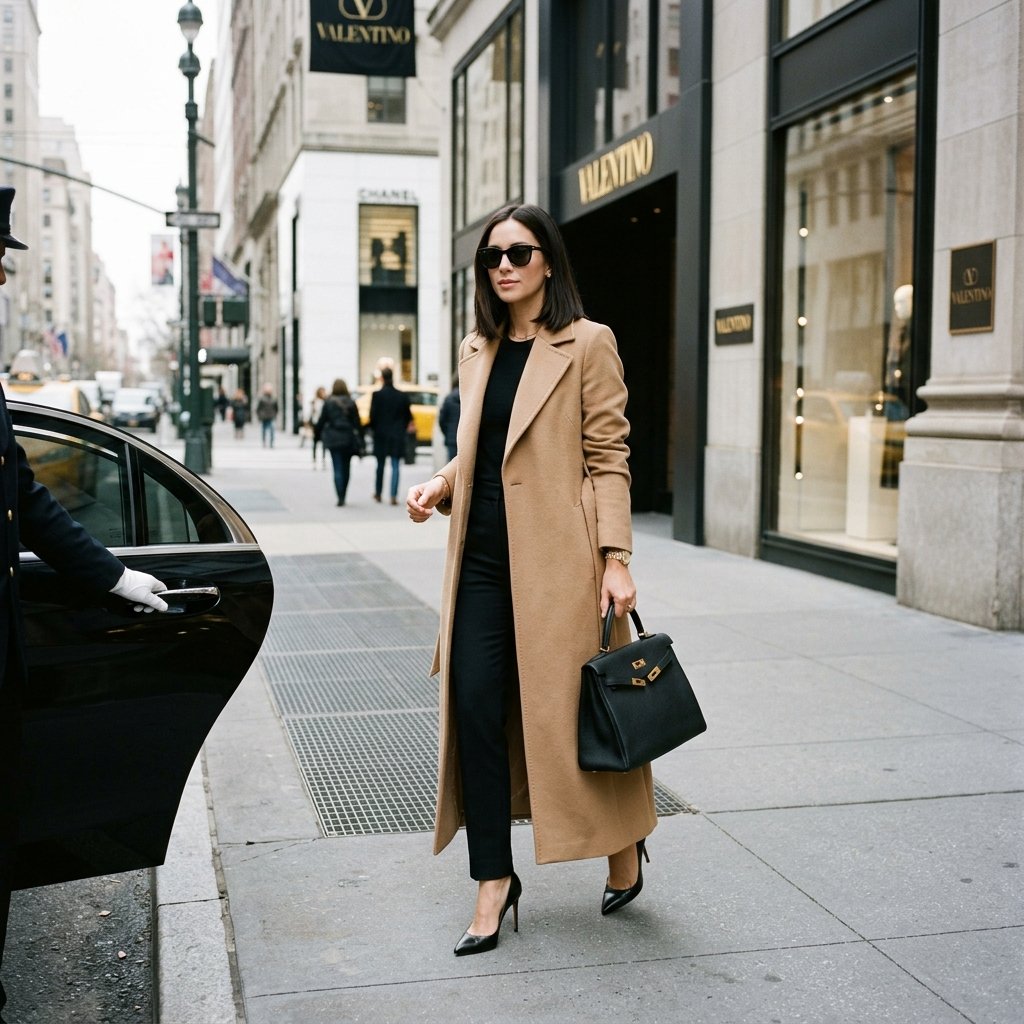 New York Luxury and High Fashion Outfits