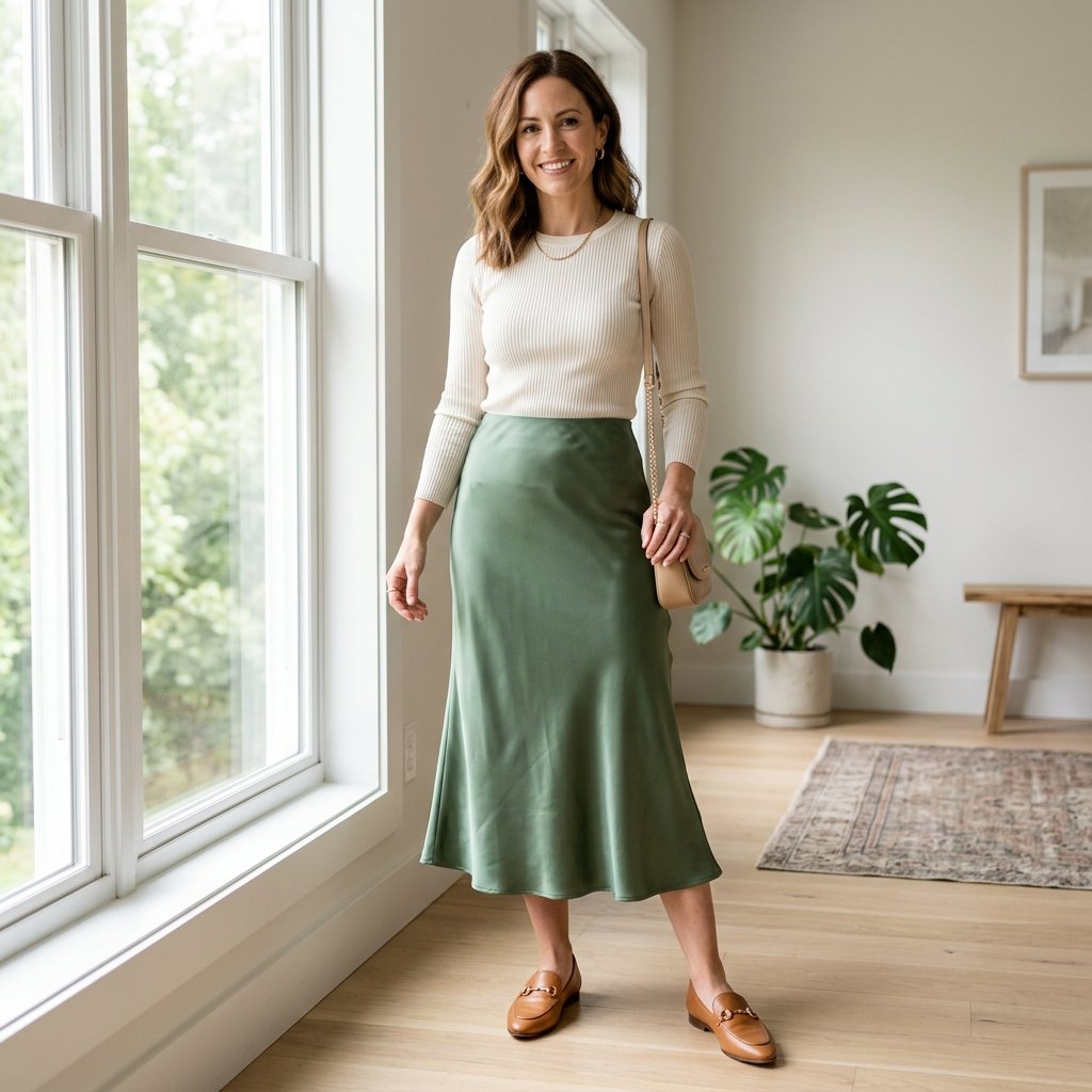 Midi Skirt Outfit Ideas