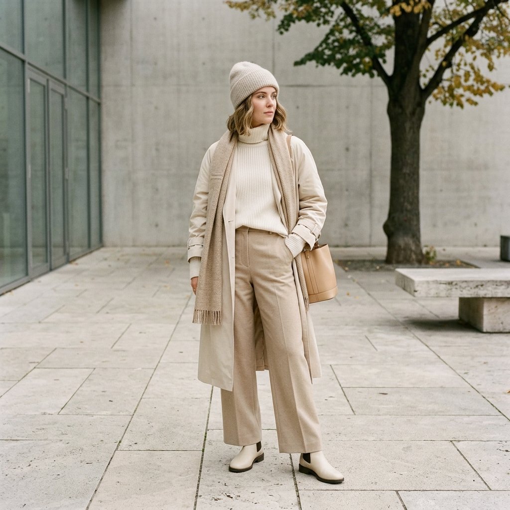 Outfit My Fall in Monochrome Neutrals