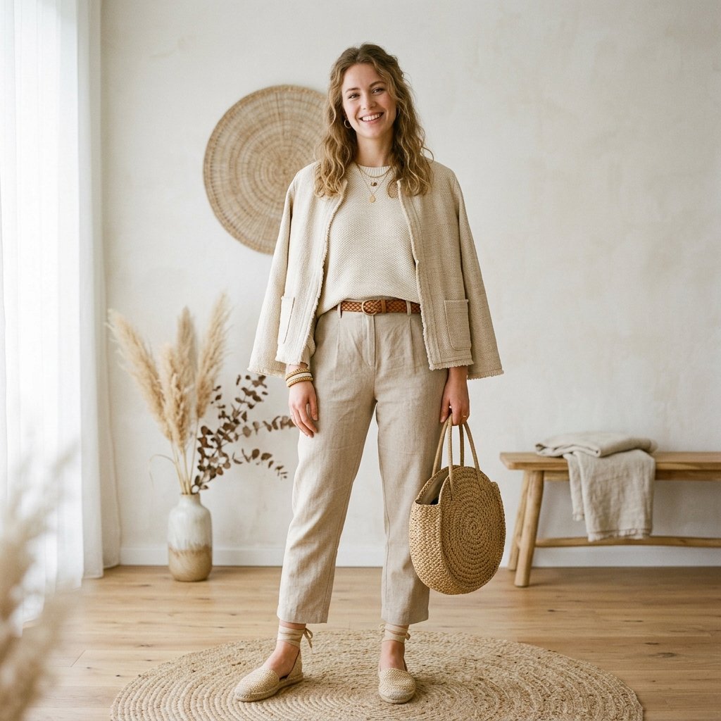 Neutral Tone Spring Outfit Ideas