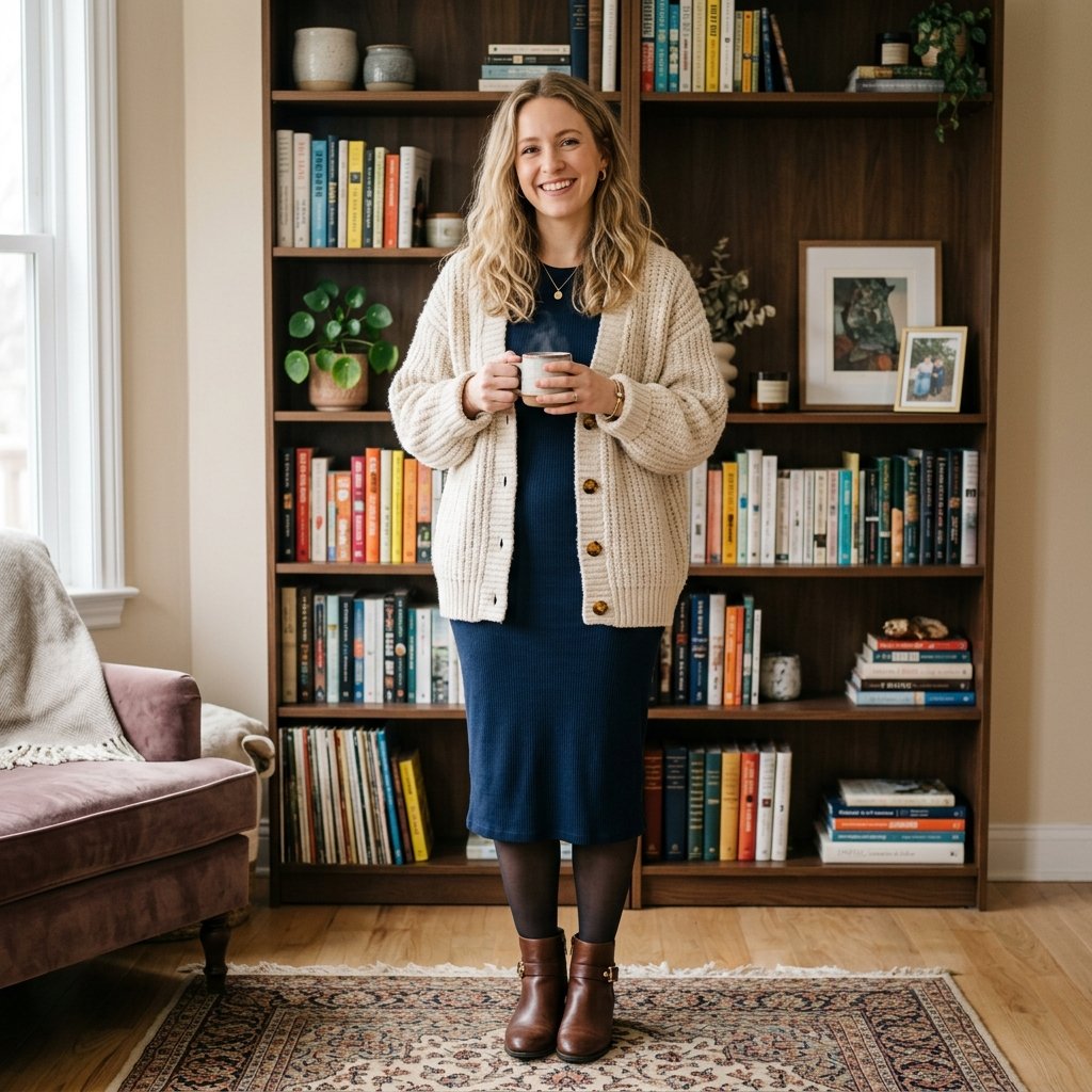 Oversized Cardigan Styling Outfit Ideas Autumn