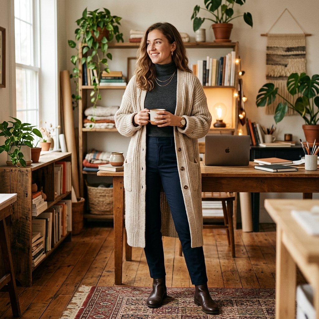 Cardigan Layering Outfit Ideas