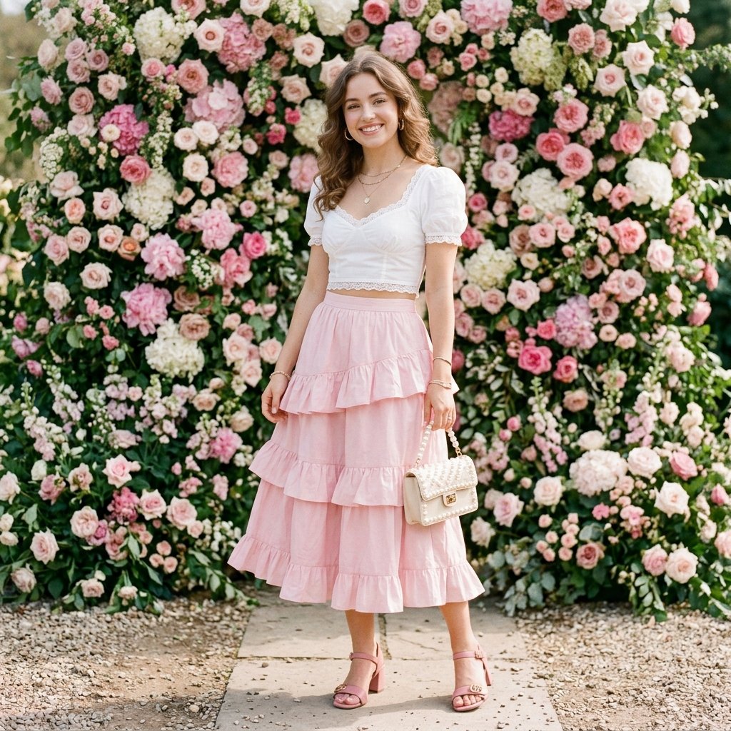 Girly Outfit Idea Girl