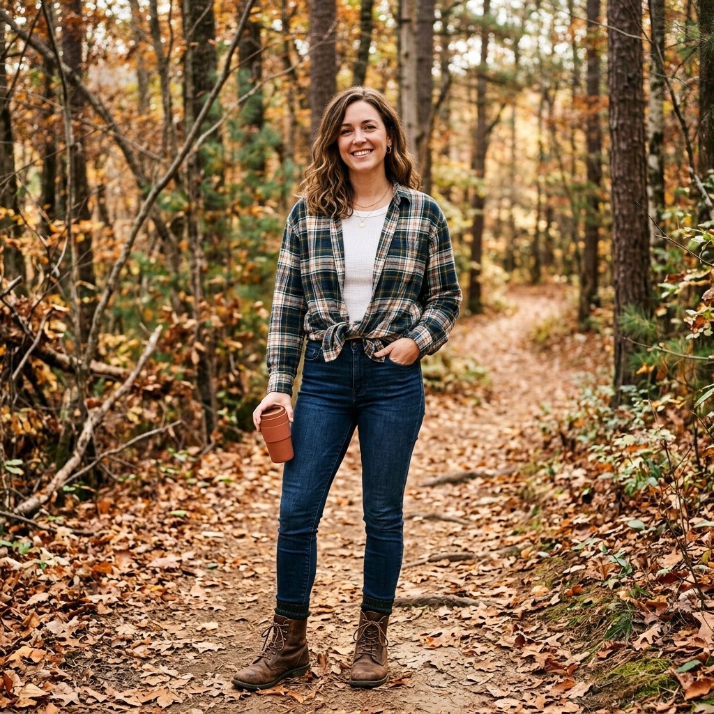 Plaid and Flannel Outfit Ideas