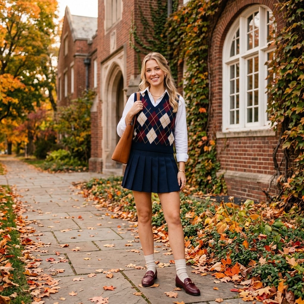 Preppy Style cute outfit ideas