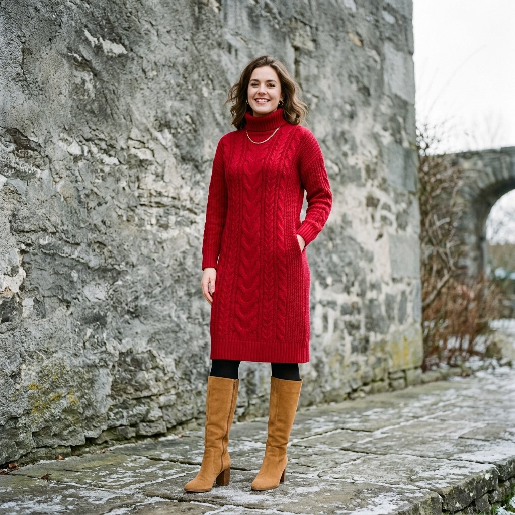 Bold Color outfit ideas for winter