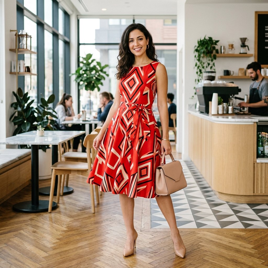 Outfit Ideas Dress Ideas That Will Transform Your Wardrobe 22 Fit and Flare Dress Idea
