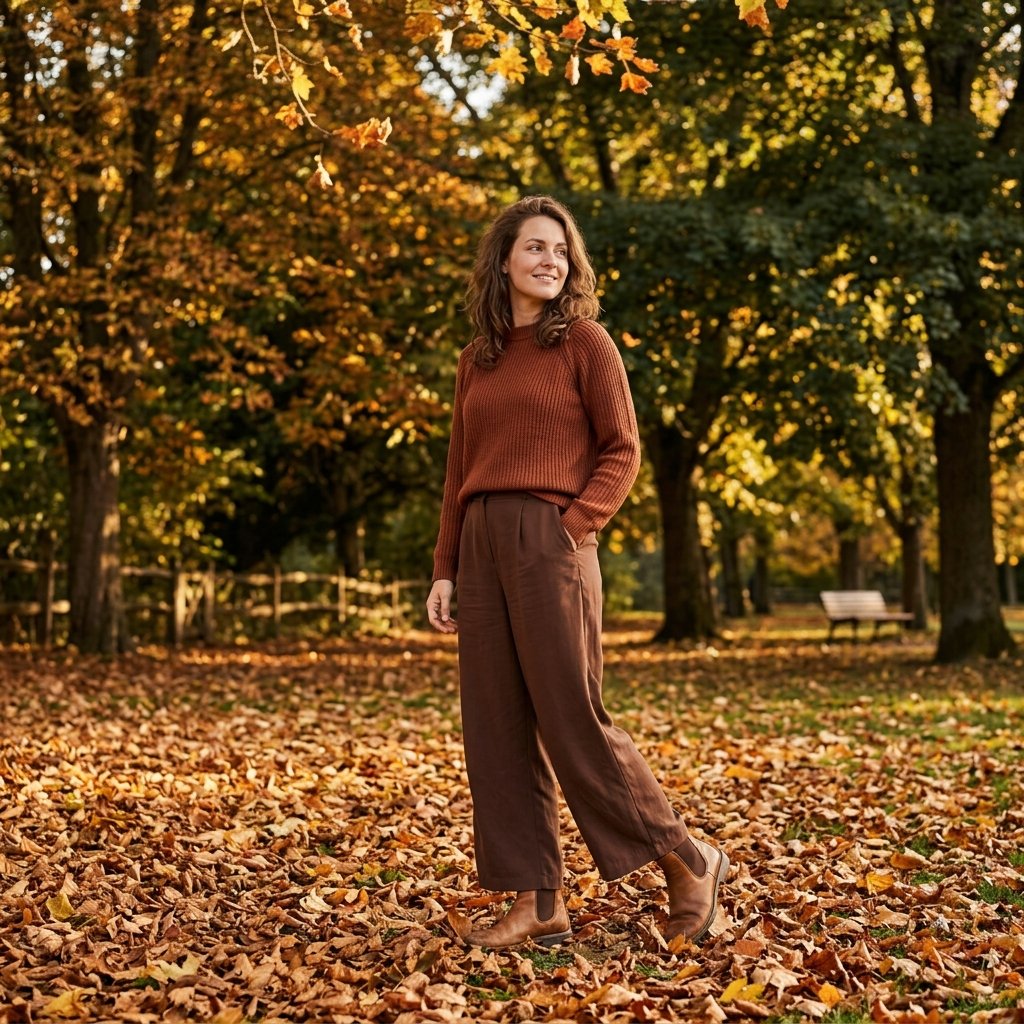 September Earth Tone Outfit Ideas