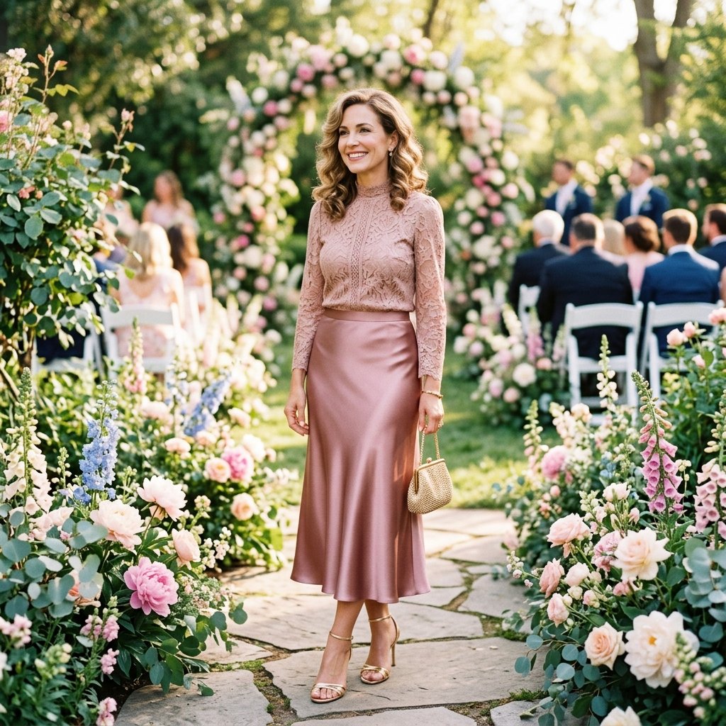 Spring Skirt Outfits for a Wedding Guest