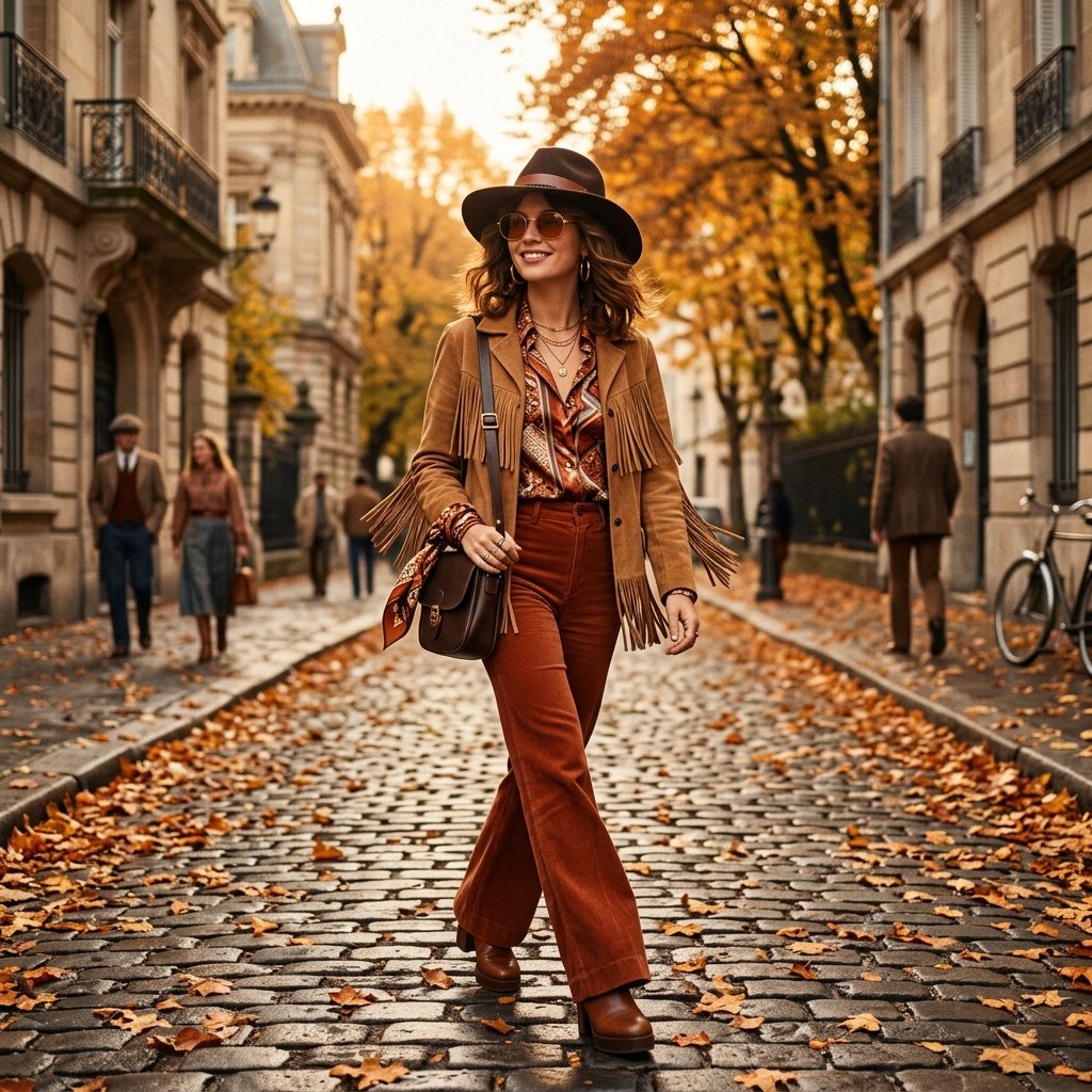 Vintage Fall Outfits Aesthetic