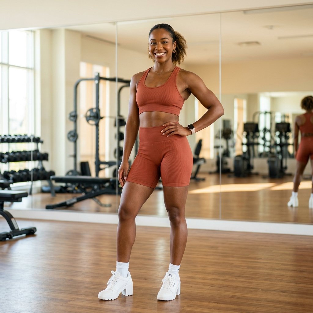 Gym Outfit Ideas with Shorts