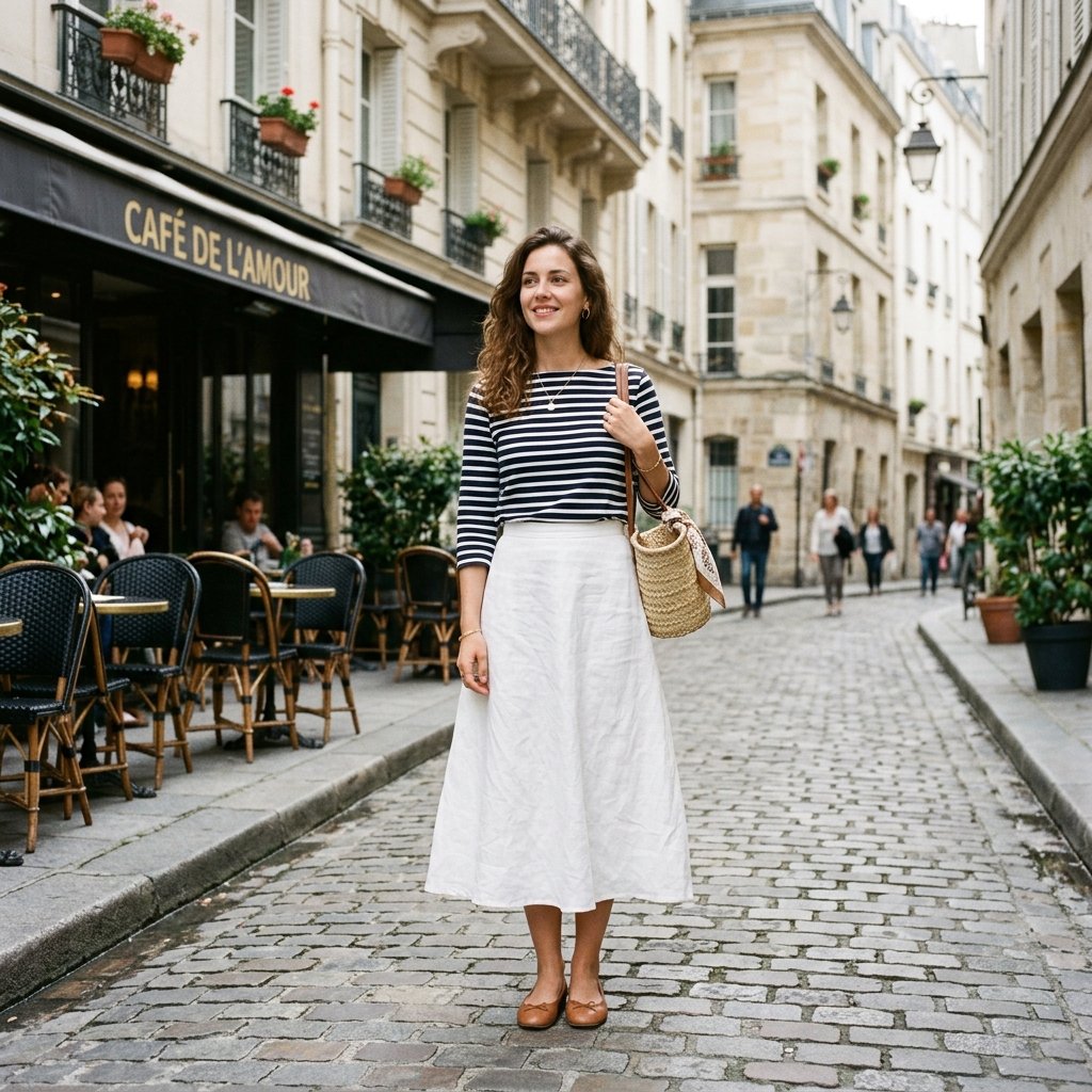Chic French Girl Skirt Outfits