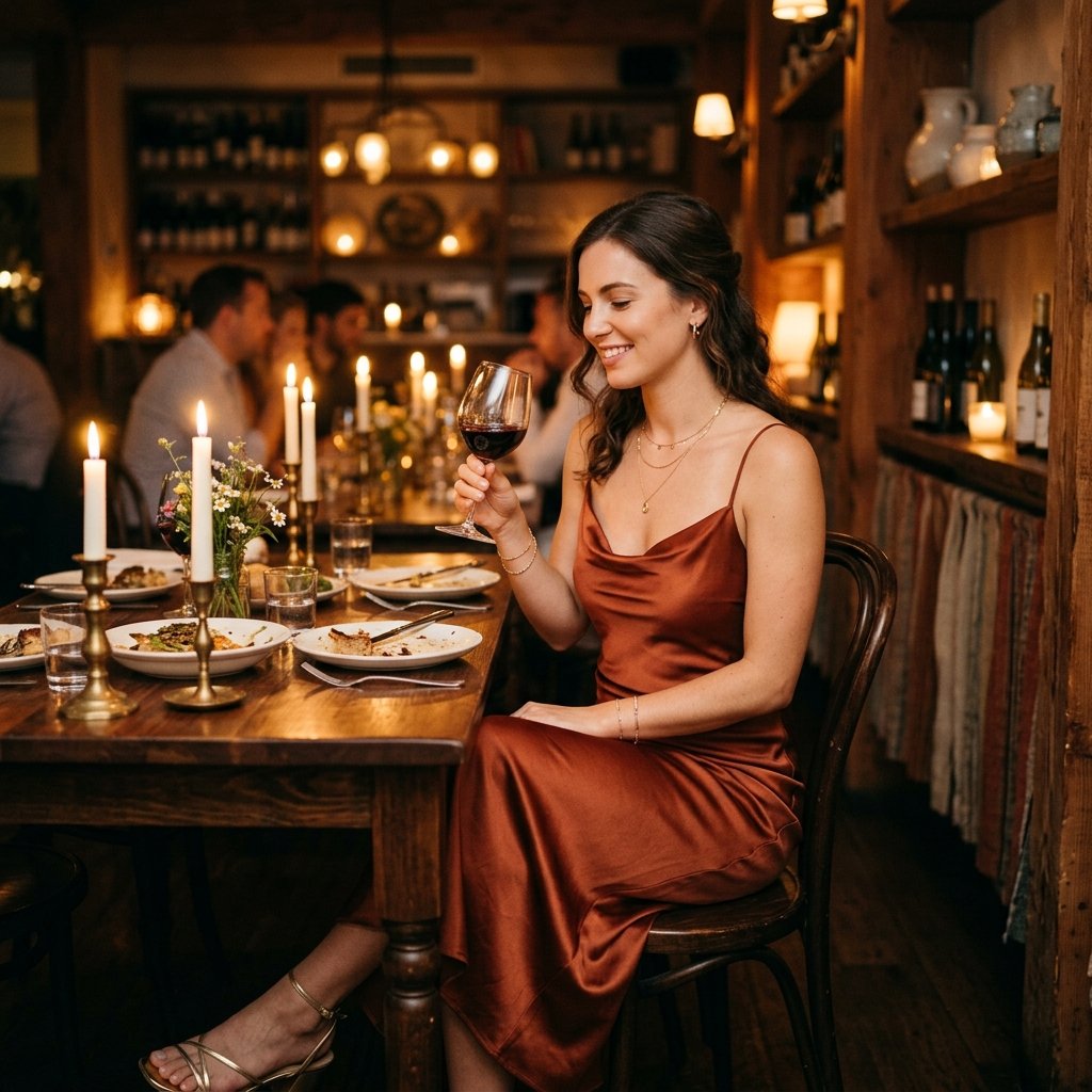 Fall Date Night Outfit Indoor Ideas