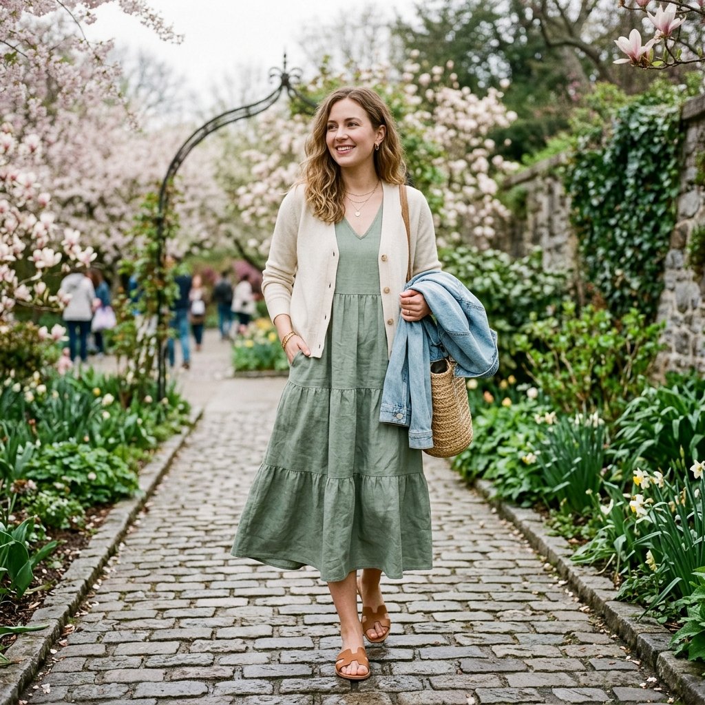 Comfy Spring Outfits Ideas: 30 Creative Looks to Inspire Your Next Seasonal Style 28 Comfy Spring Outfits Transitional Weather Ideas