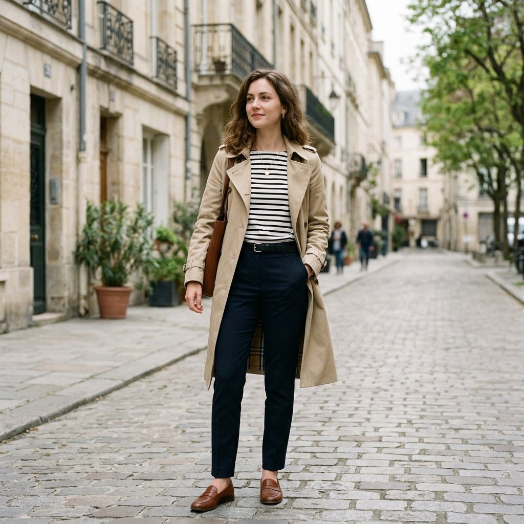 Capsule Wardrobe Outfit Ideas Inspired by French Style