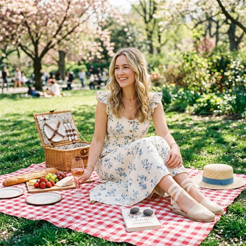 Spring Picnic Outfit Ideas
