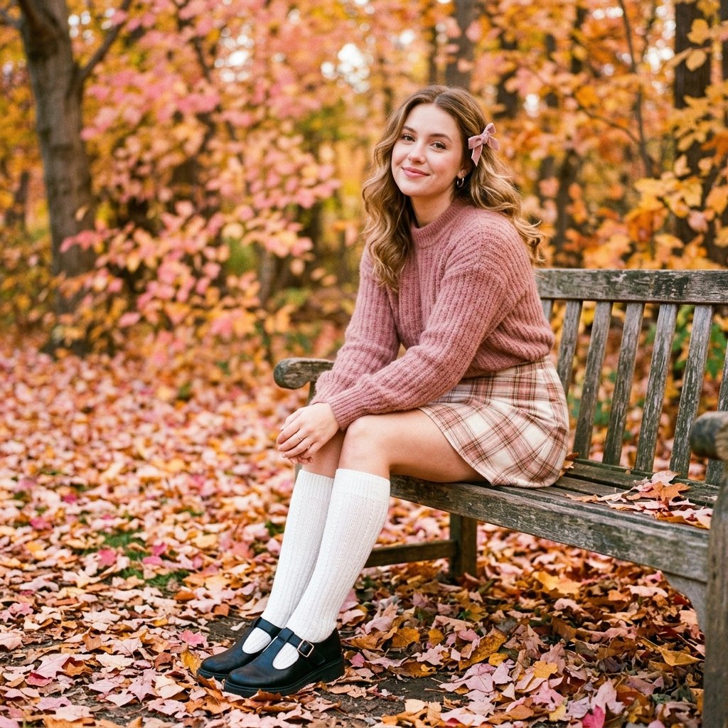 Soft Girl Autumn Aesthetic
