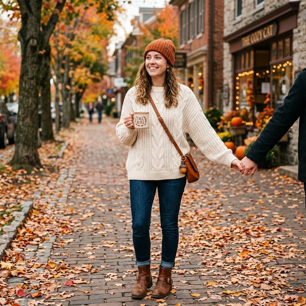 Cozy Sweater Weather first date outfits Ideas