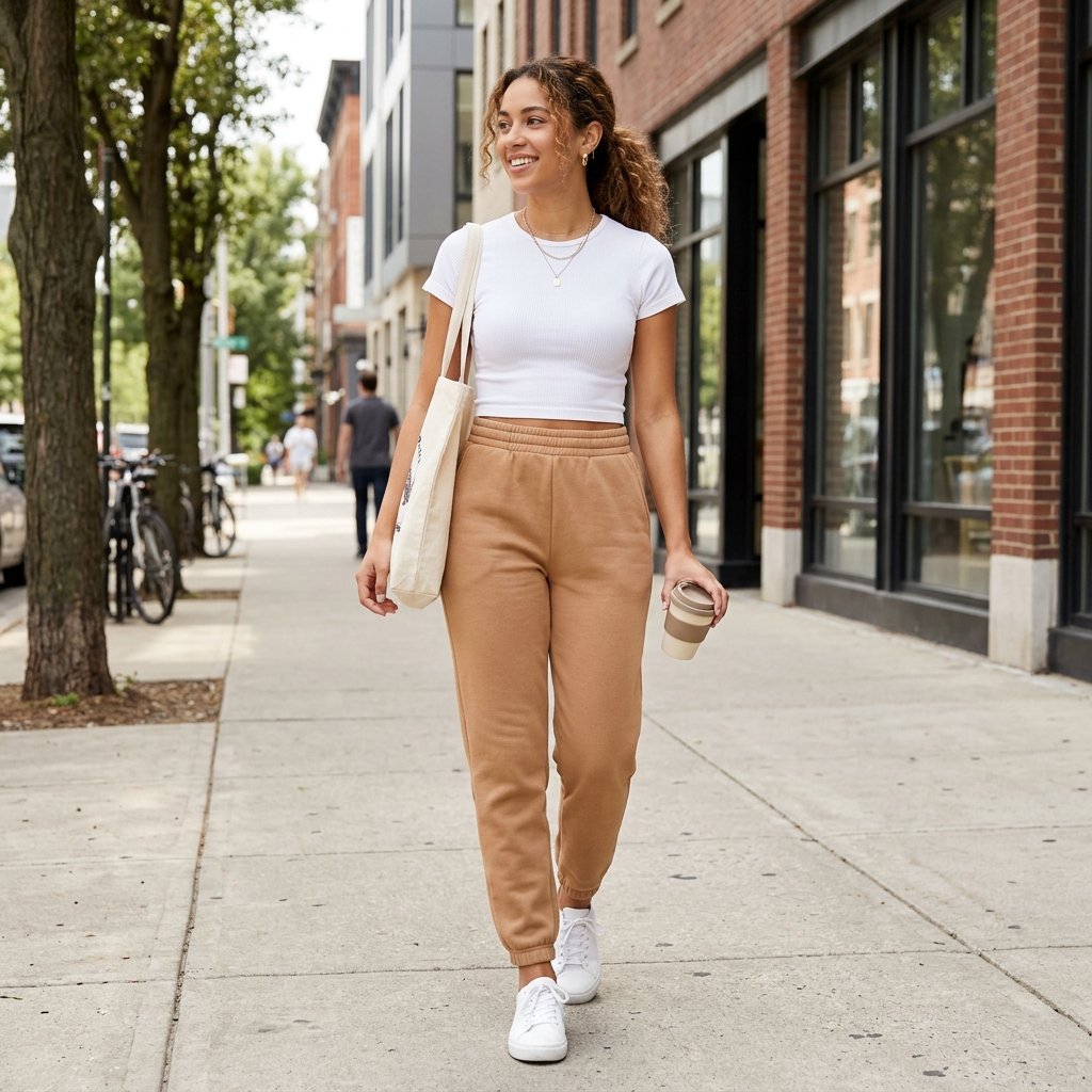 30 Best Outfit Ideas Sweatpants to Elevate Your Everyday Look 12 High Waisted Outfit Ideas Sweatpants