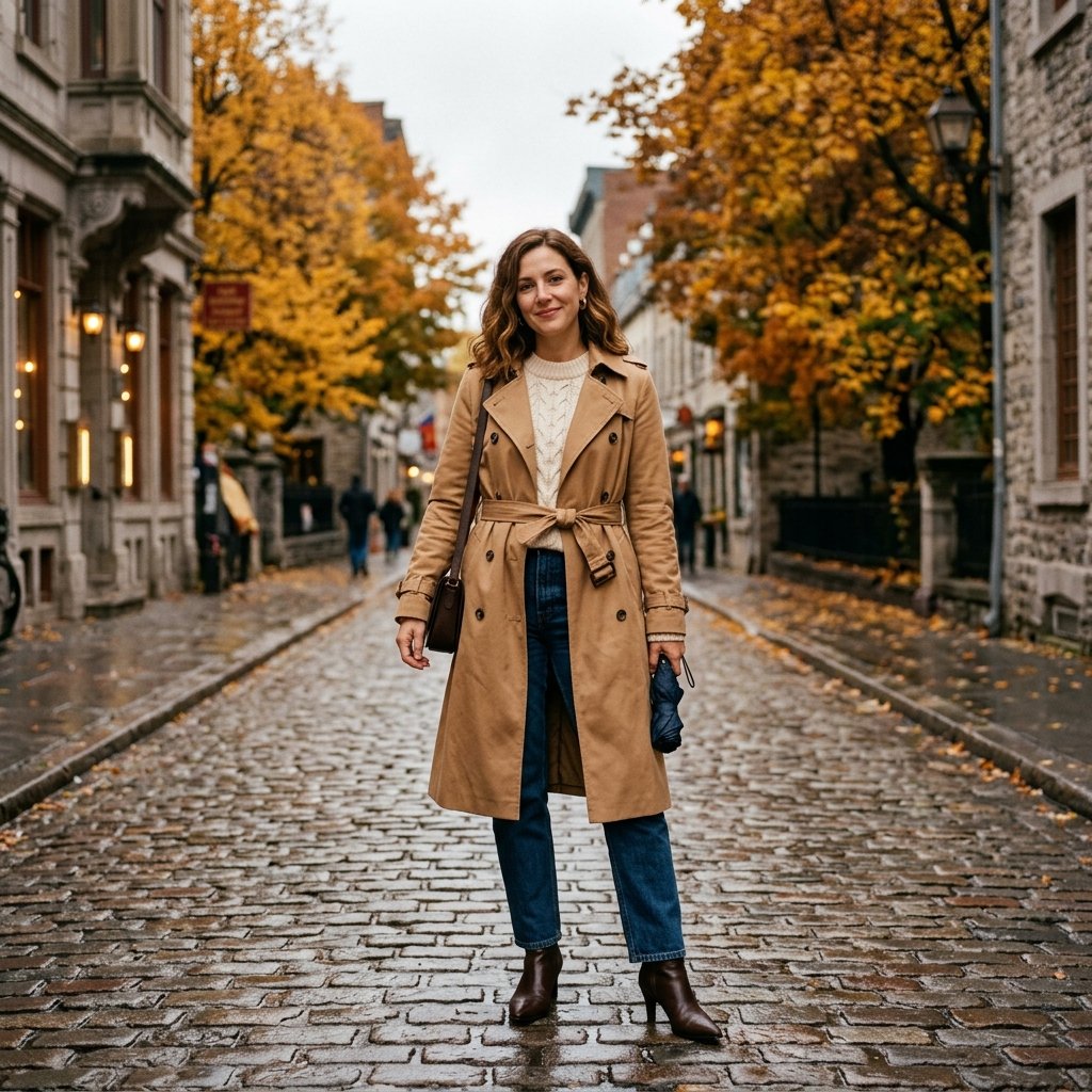 Trench Coat fall outfits women