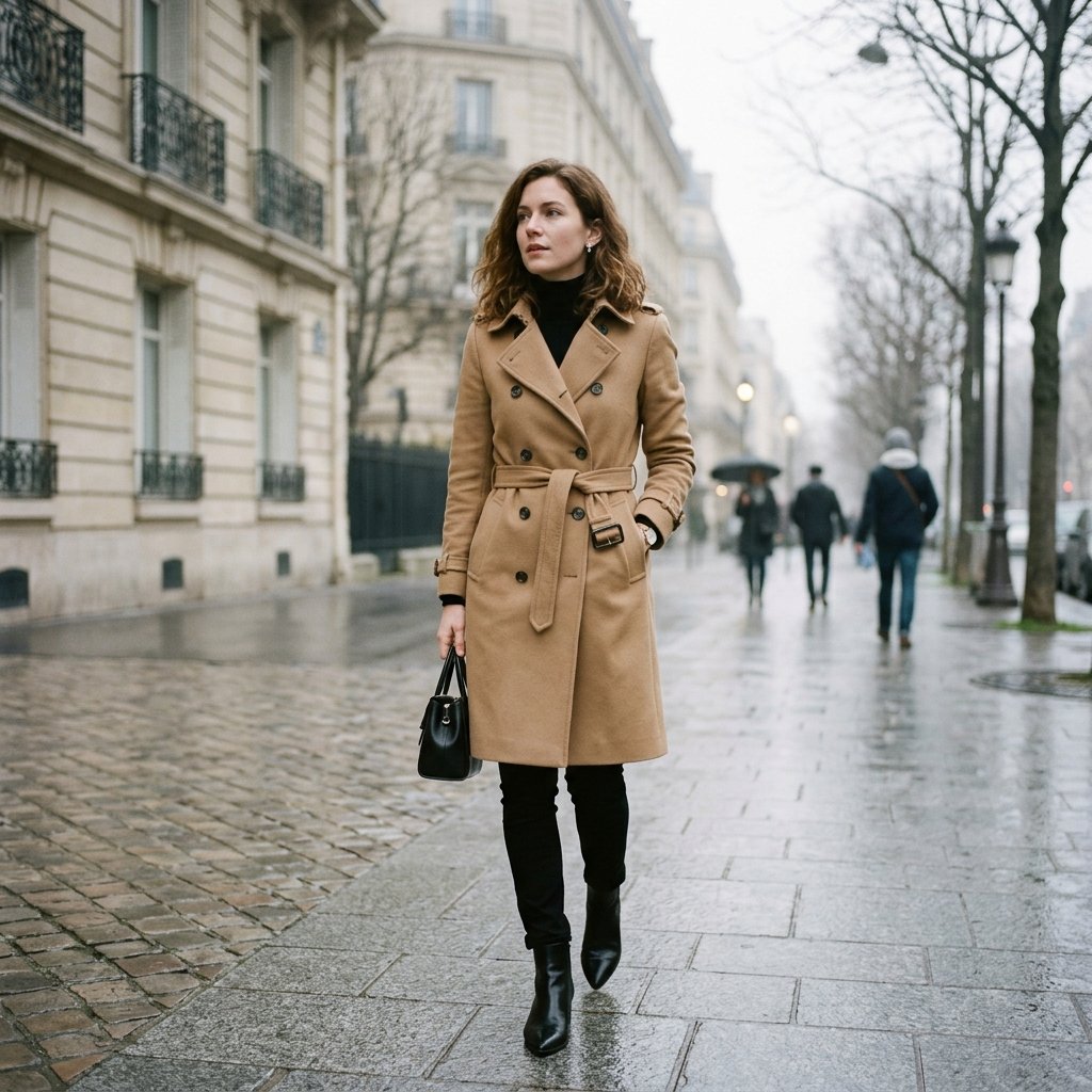 Winter Trench Coat Outfit Ideas