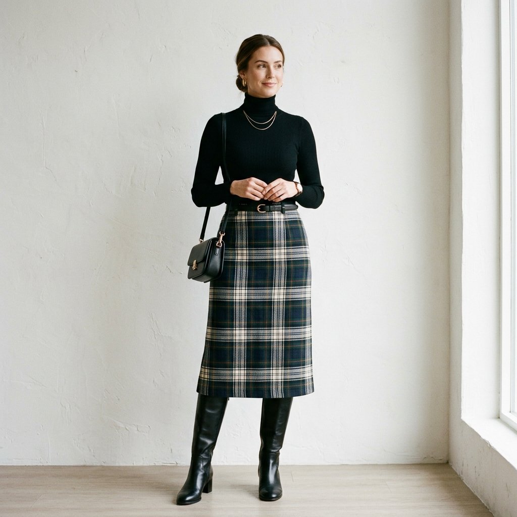 Turtleneck Outfit Ideas for Winter