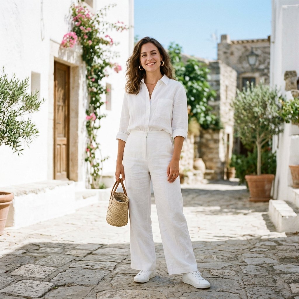 White Outfit Ideas Simple