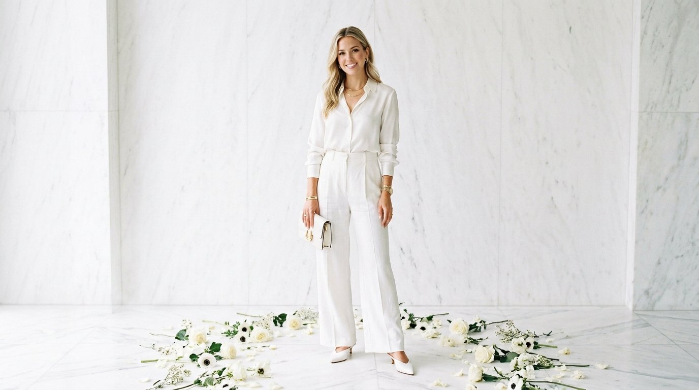 White Outfit Ideas: 30 Creative Looks to Inspire Your Next Stunning Style 1 white outfit ideas