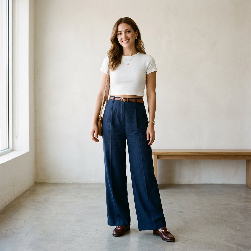 Wide Leg Pants Outfit Ideas Comfy