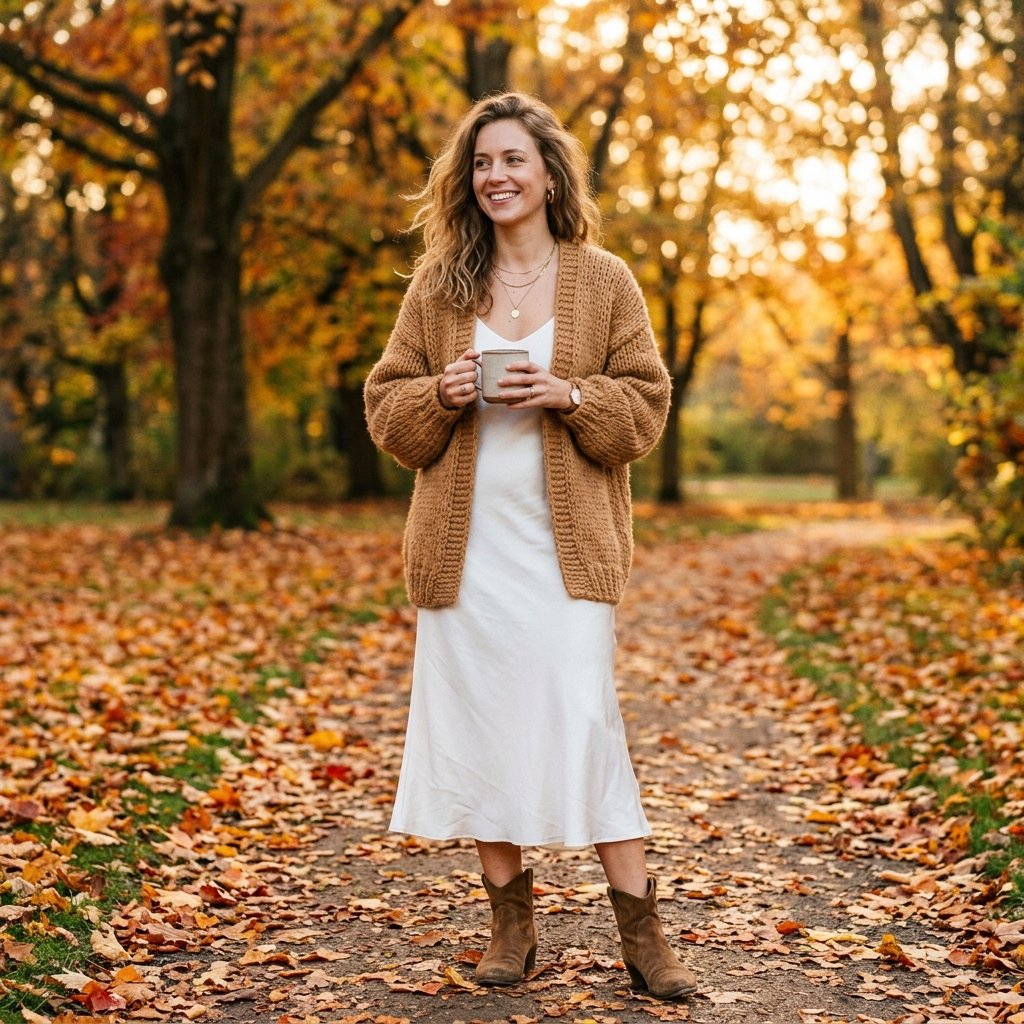 Knit Cardigan Outfit Ideas Comfy