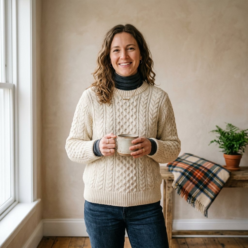 Cozy Sweater Layering Outfit Ideas Autumn