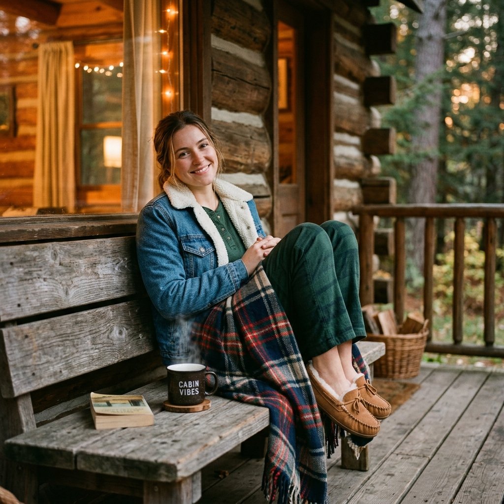 Cozy Cabin Aesthetic Outfits