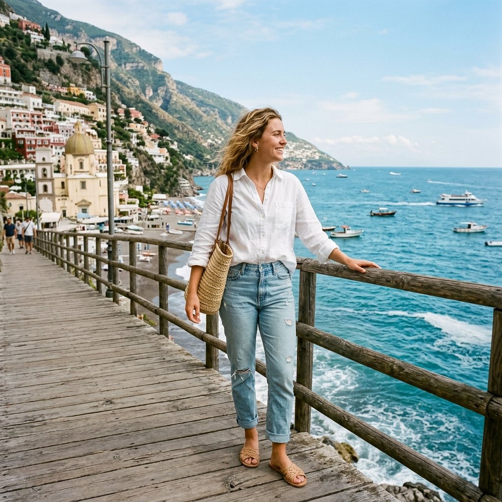 Coastal Town Spring Outfit Ideas