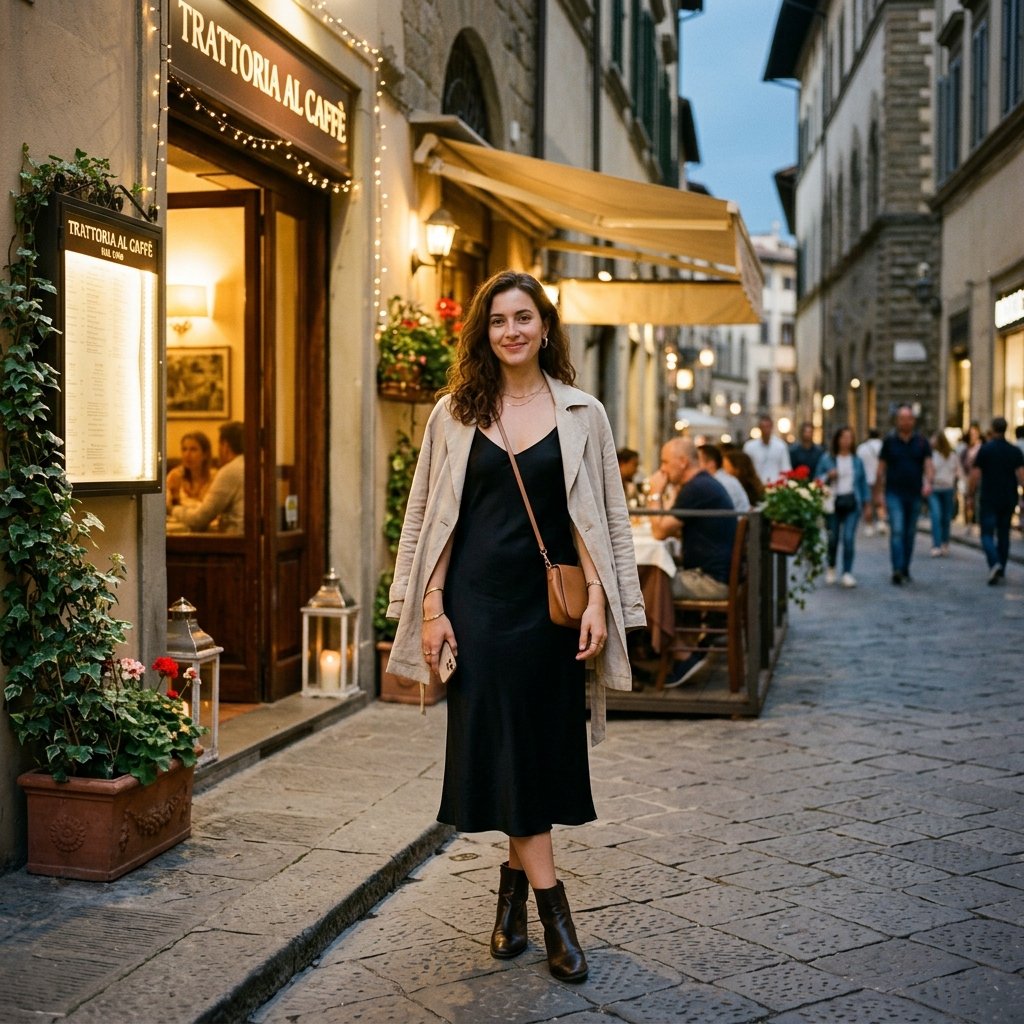 Evening Dinner Travel Outfit Ideas