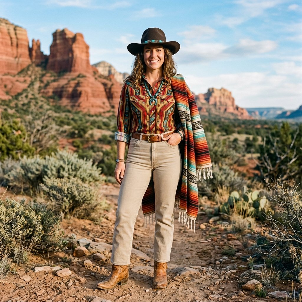 Aztec Print Western Outfits Ideas