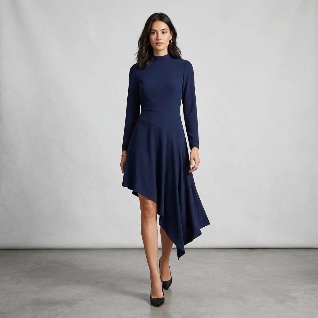 Asymmetric Hemline Dress Ideas