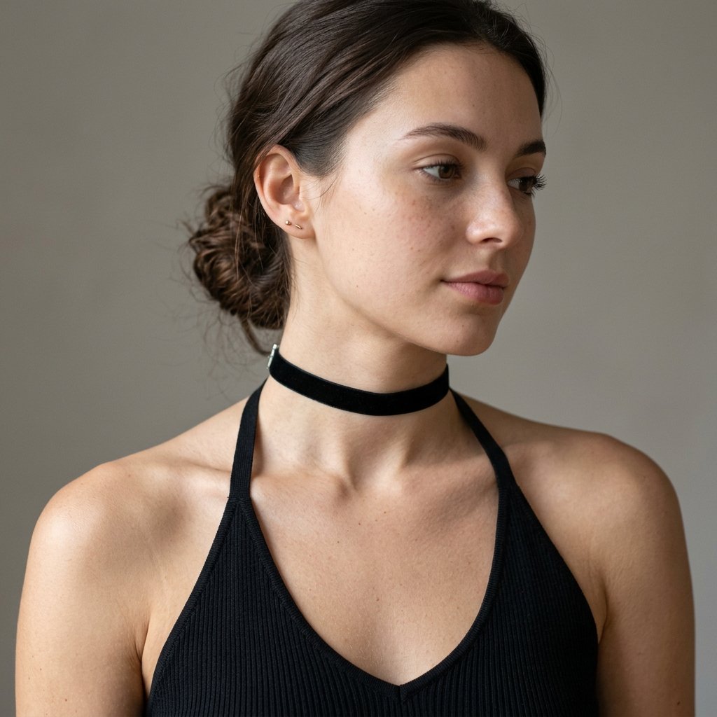 Choker Necklace Styling Ideas