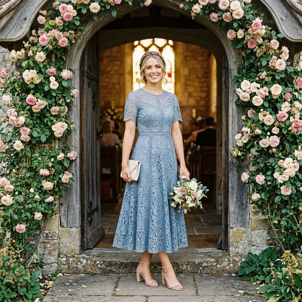 Lace Dress Ideas for Wedding Guests