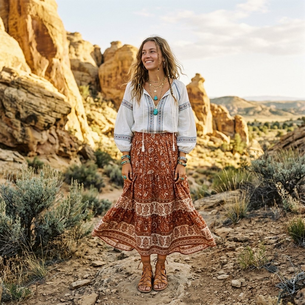 Boho Chic Outfit Ideas