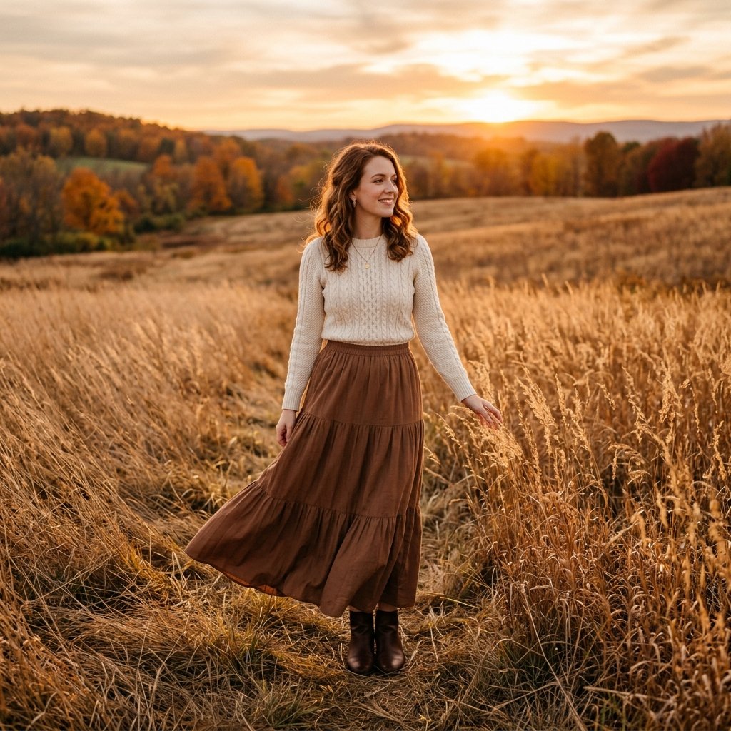Fall Maxi Skirt Ideas