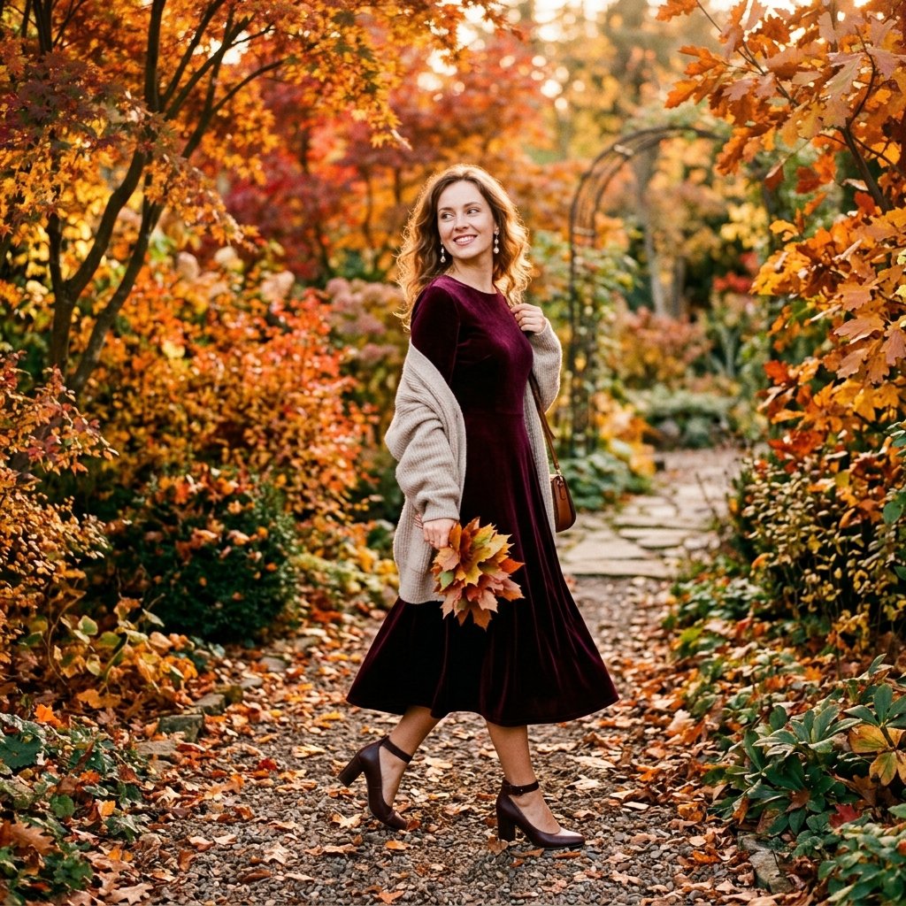 Romantic Fall Outfits Aesthetic