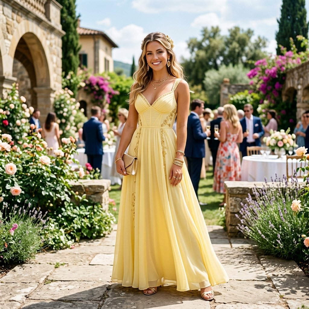 Butter Yellow Formal Look Ideas