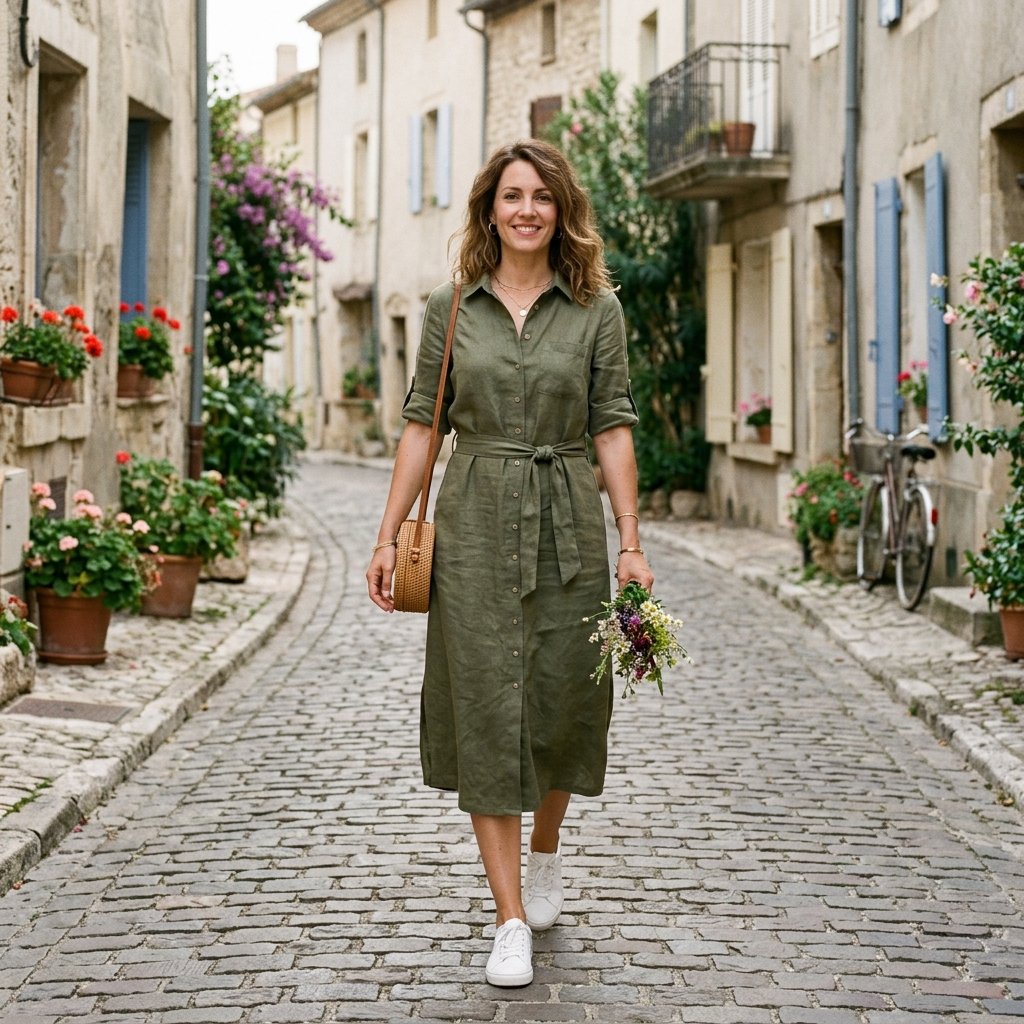 Button-Down Shirt Dress Ideas