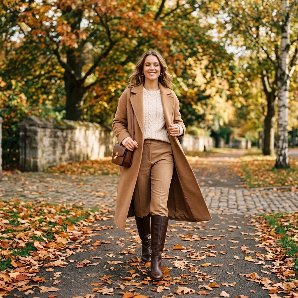 Camel Coat Fall Outfits 2026 Ideas