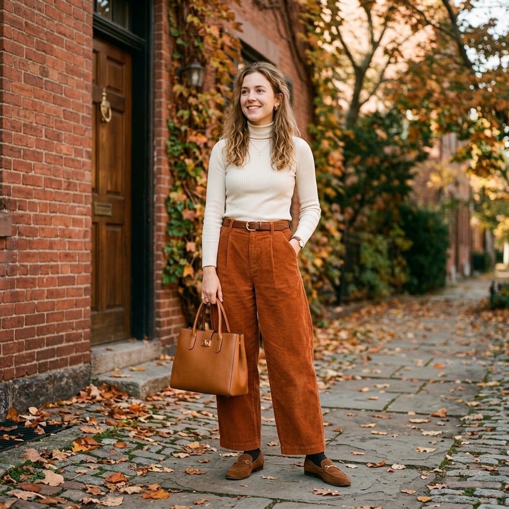 Corduroy Pants outfit ideas baggy