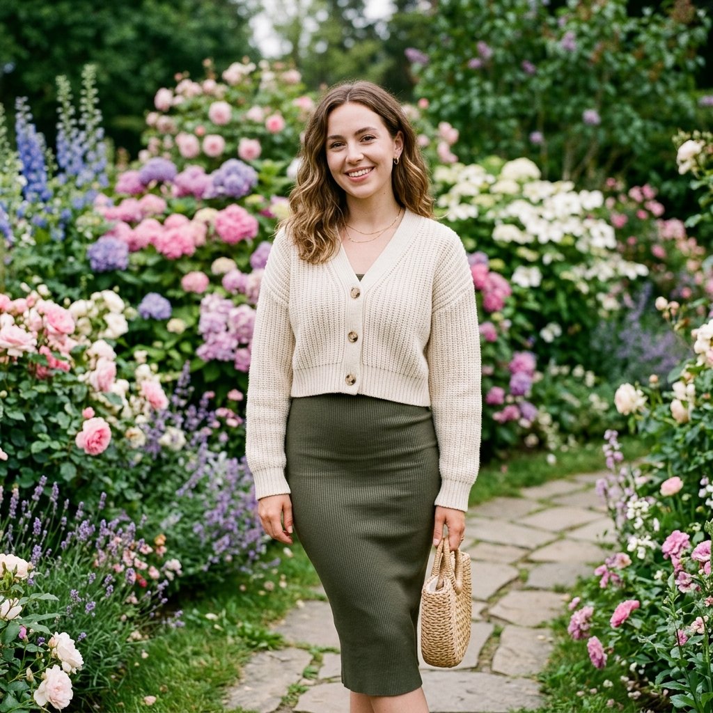 Cropped Cardigan Ideas