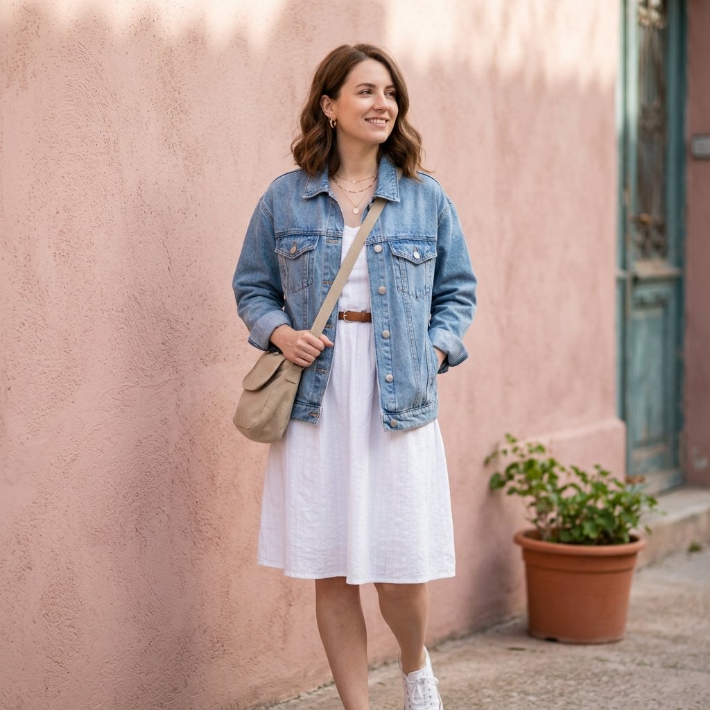 Casual Denim Jacket Outfit Ideas