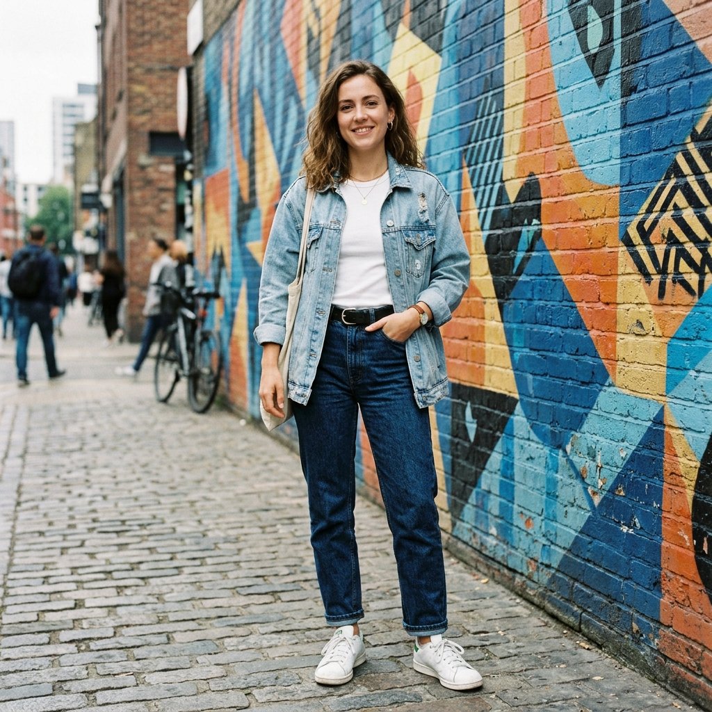 Denim on Denim cute outfit ideas