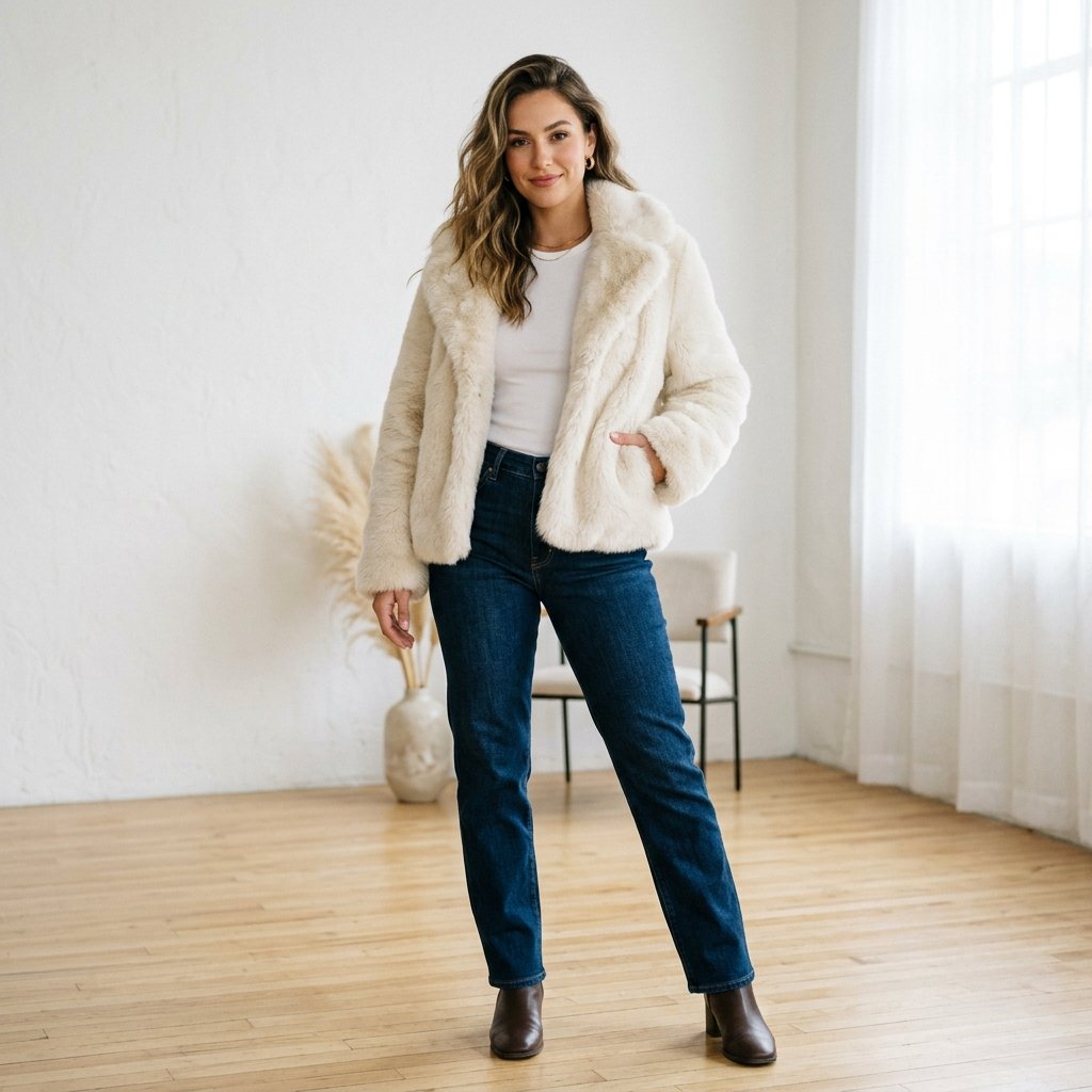 Faux Fur Jacket Styling