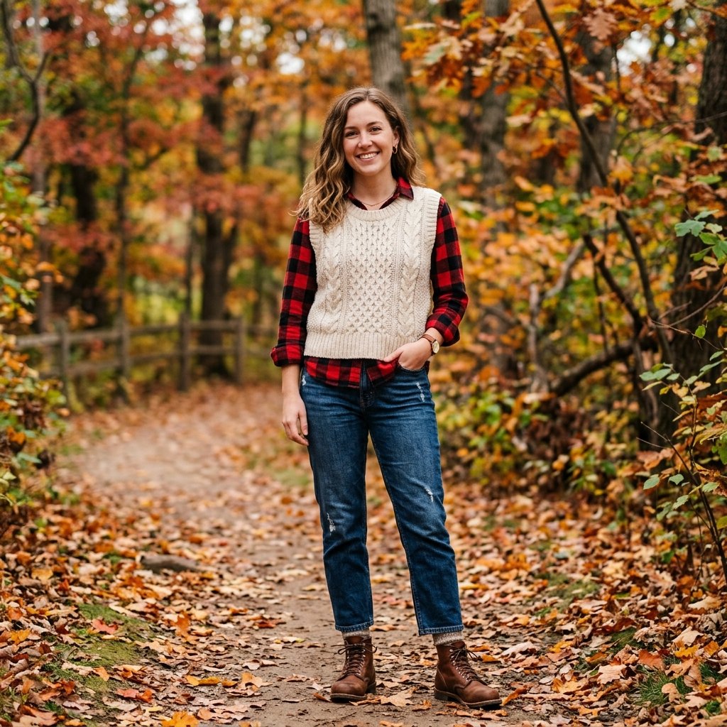 Layered Flannel Outfit Ideas